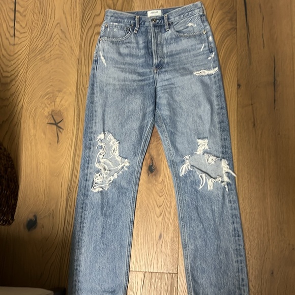 Agolde fall out 90’s button fly jeans size 25 - Picture 8 of 8
